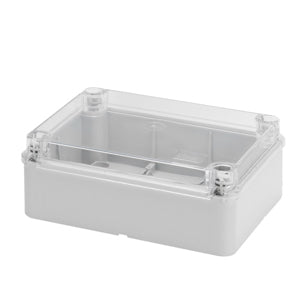 Gewiss ABZWEIGKÄSTEN UND FÜR ELEKTRISCHE UND ELEKTRONISCHE GERÄTE - FLACHER TRASPARENTER DECKEL - IP56 - INNEN-ABMESSUNGEN 240X190X90 - GLATTEN WÄNDEN Gewiss ABZWEIGKÄSTEN UND FÜR ELEKTRISCHE UND ELEKTRONISCHE GERÄTE - FLACHER TRASPARENTER DECKEL - IP56 - INNEN-ABMESSUNGEN 240X190X90 - GLATTEN WÄNDEN